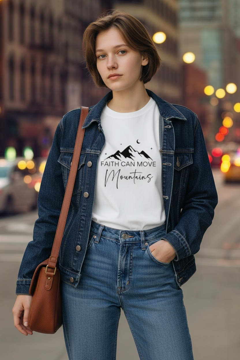 Faith Can Move Mountains.