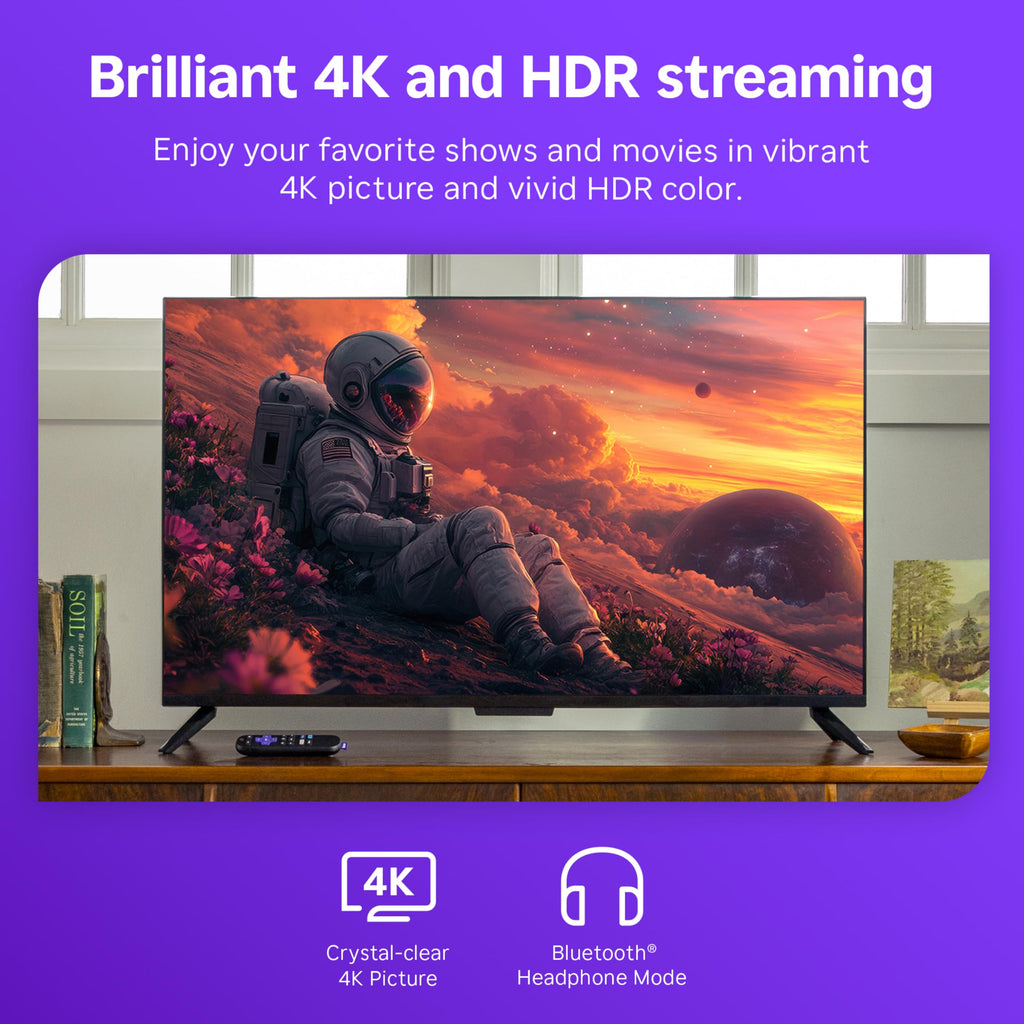 Roku Streaming Stick Plus with Voice Remote - 4K & HDR10+