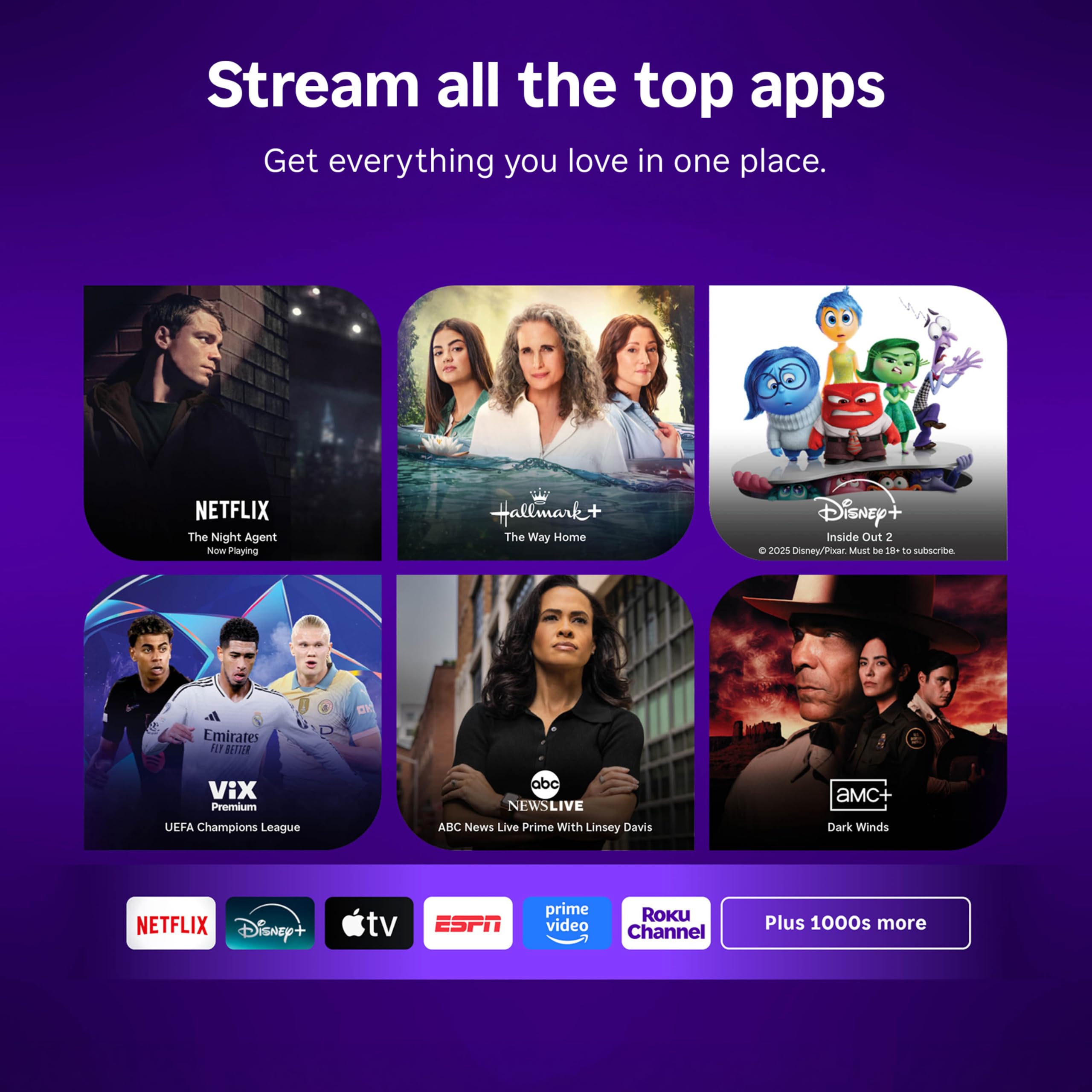 Roku Streaming Stick Plus with Voice Remote - 4K & HDR10+