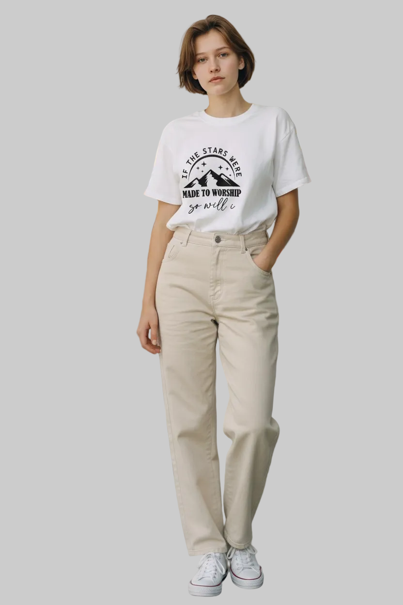 If The Stars Were Made To Worship So Will I.